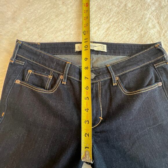 Abercrombie & Fitch Women’s A&F Skinny Jeans Dark Wash Size 28x35 Tall Long - Picture 8 of 11